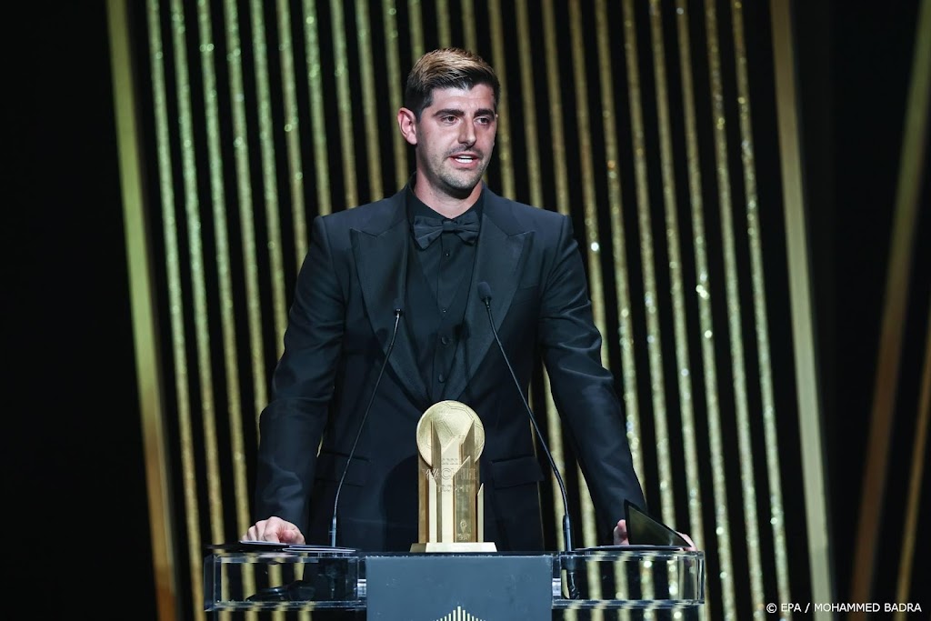 Doelman Courtois niet blij met zevende plek in Gouden Bal-strijd