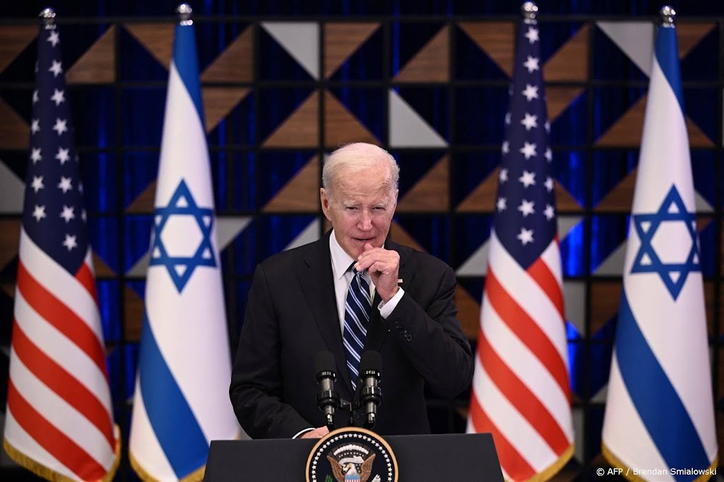 Biden: Israël akkoord met humanitaire hulp via Egypte naar Gaza