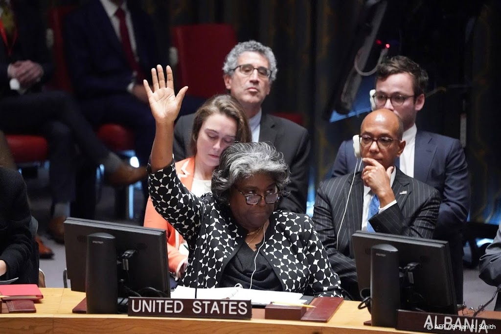 VS spreken veto uit in VN-Veiligheidsraad over hulp aan Gaza