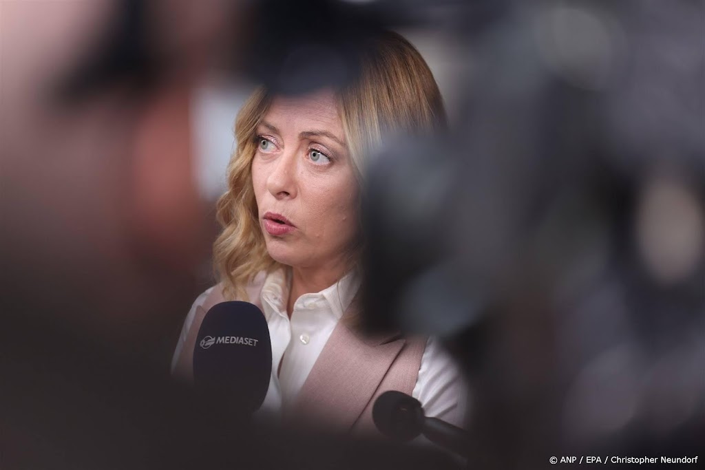 Italiaanse premier Meloni aangekomen in Libanon