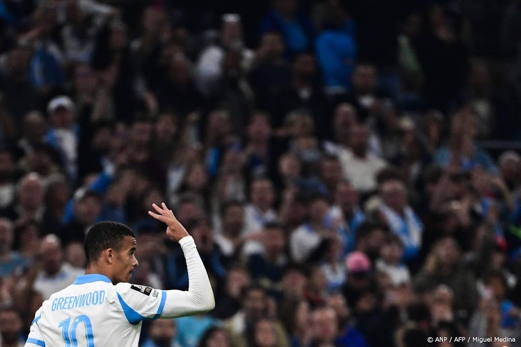 Vier treffers Greenwood helpen Marseille aan koppositie