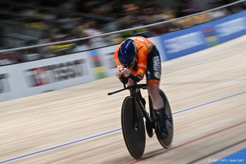 Baanwielrenster Van de Wouw op WK vroeg uitgeschakeld op keirin