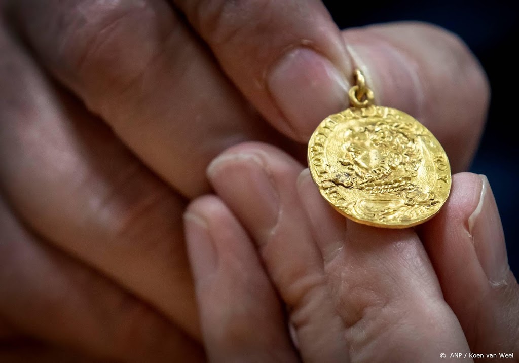 Zeldzame gouden geuzenpenning levert 40.000 euro op
