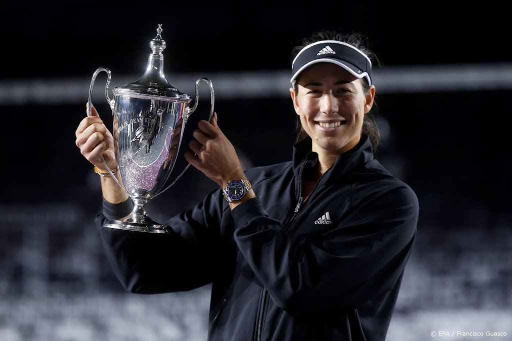 Tennisster Muguruza eerste Spaanse die WTA Finals wint
