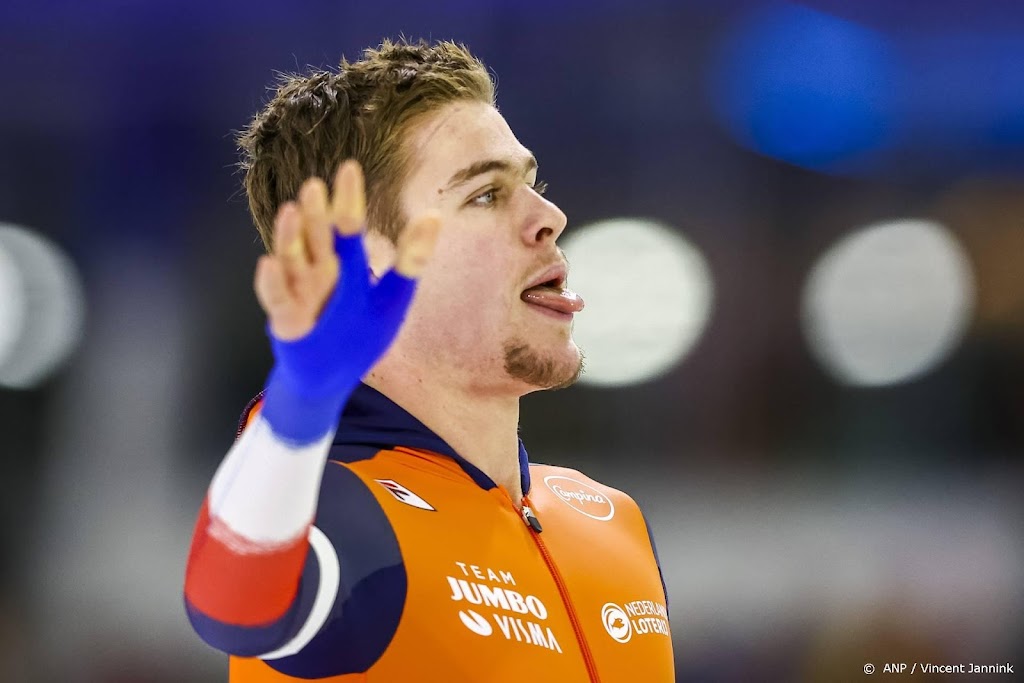 Schaatser Wennemars grijpt zilver bij wereldbeker in Heerenveen