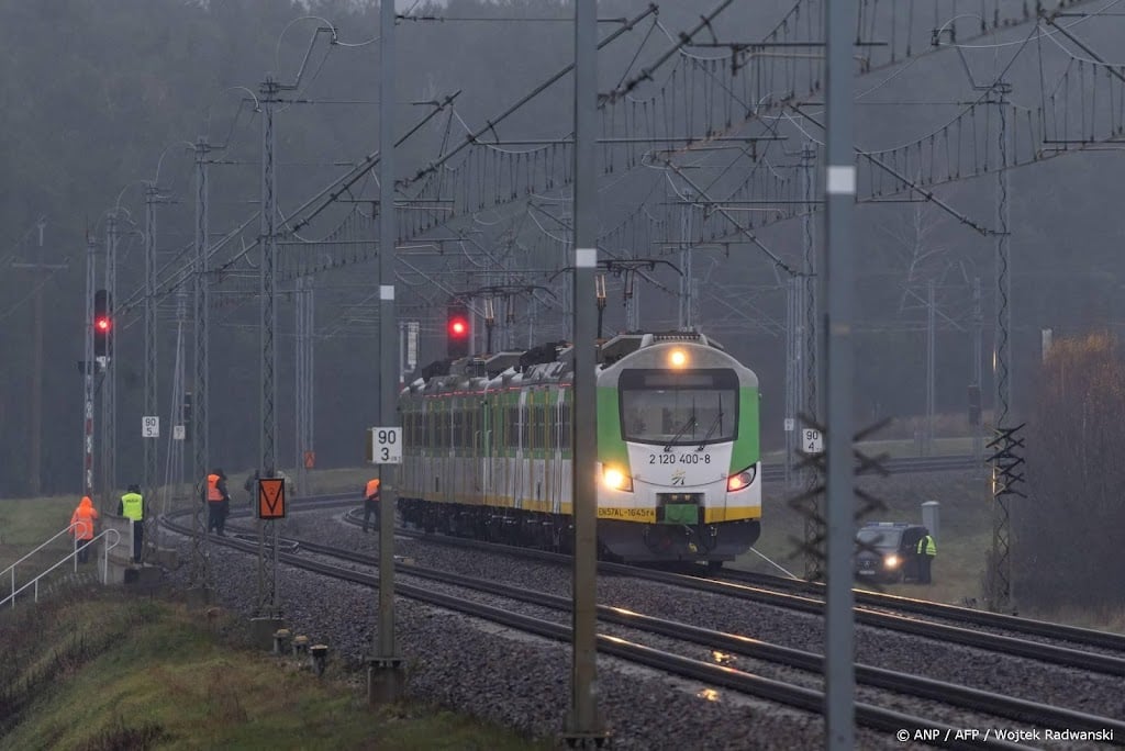 Polen: alles wijst naar Rusland bij explosie op spoorlijn