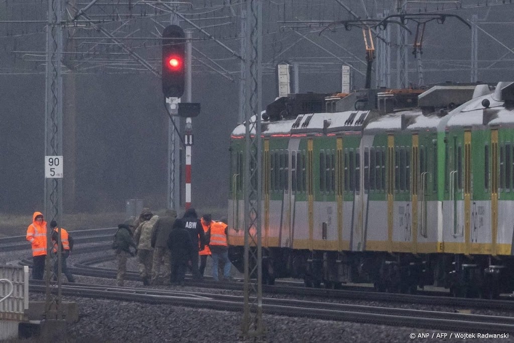 Polen neemt veiligheidsmaatregelen na spoorsabotage