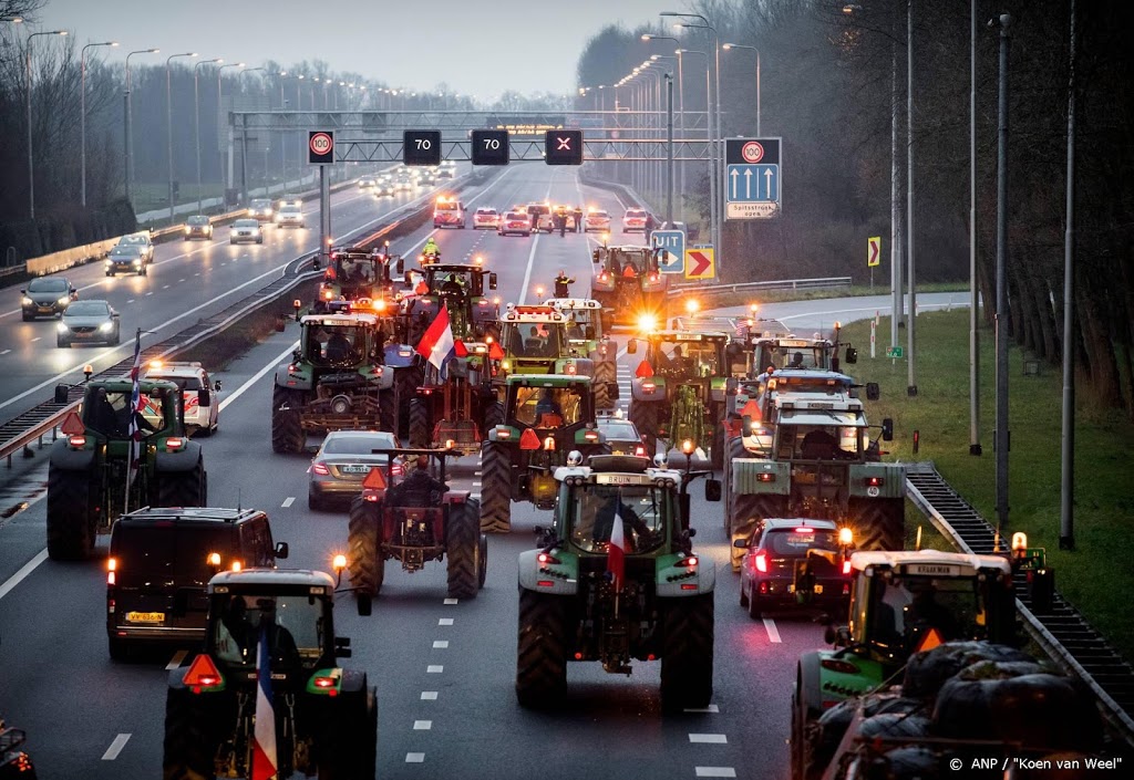 Acties bouwers en boeren overal in het land