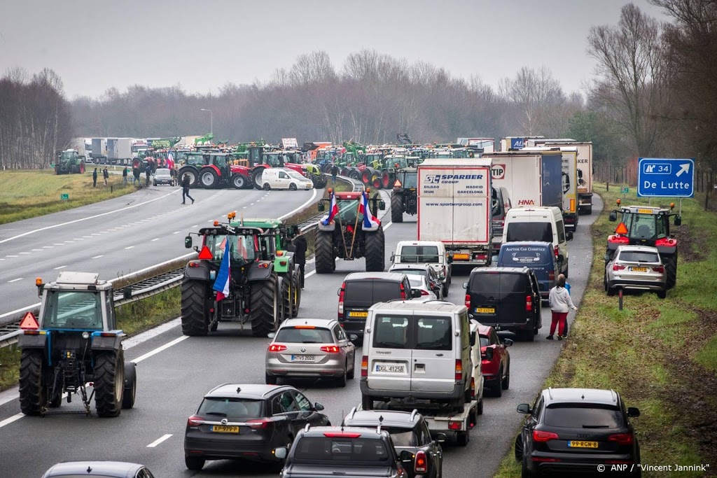 Ook acties boeren en bouwers in avondspits, veel files