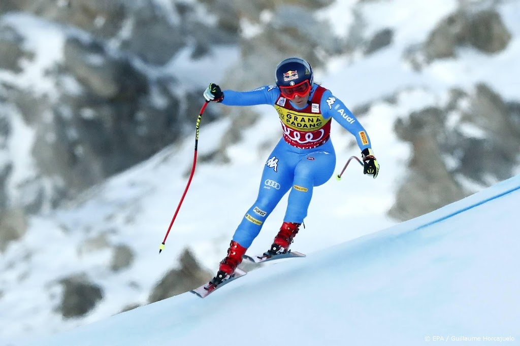 Skiester Goggia wint ook afdaling in Val d'Isère 
