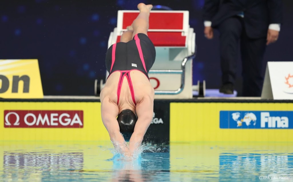 Zwemster De Waard zevende in WK-finale 100 meter vlinderslag