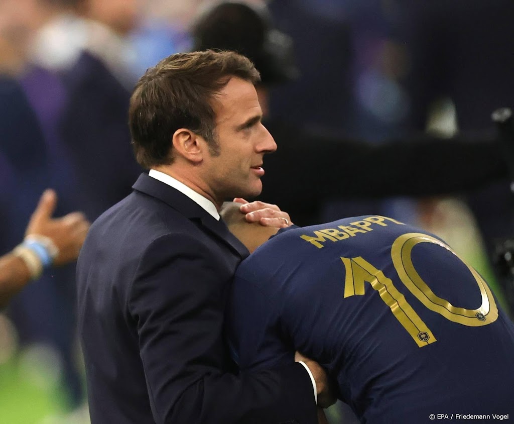 Macron: 'Les Bleus' hebben ons laten dromen van titel