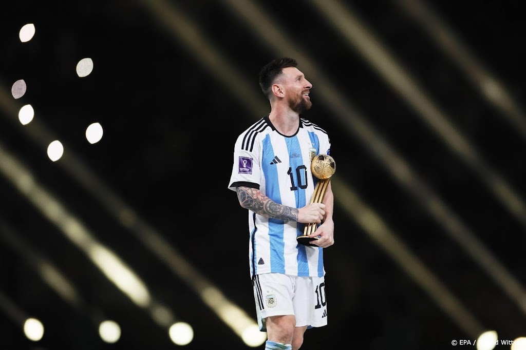 Messi gekozen tot beste speler van WK