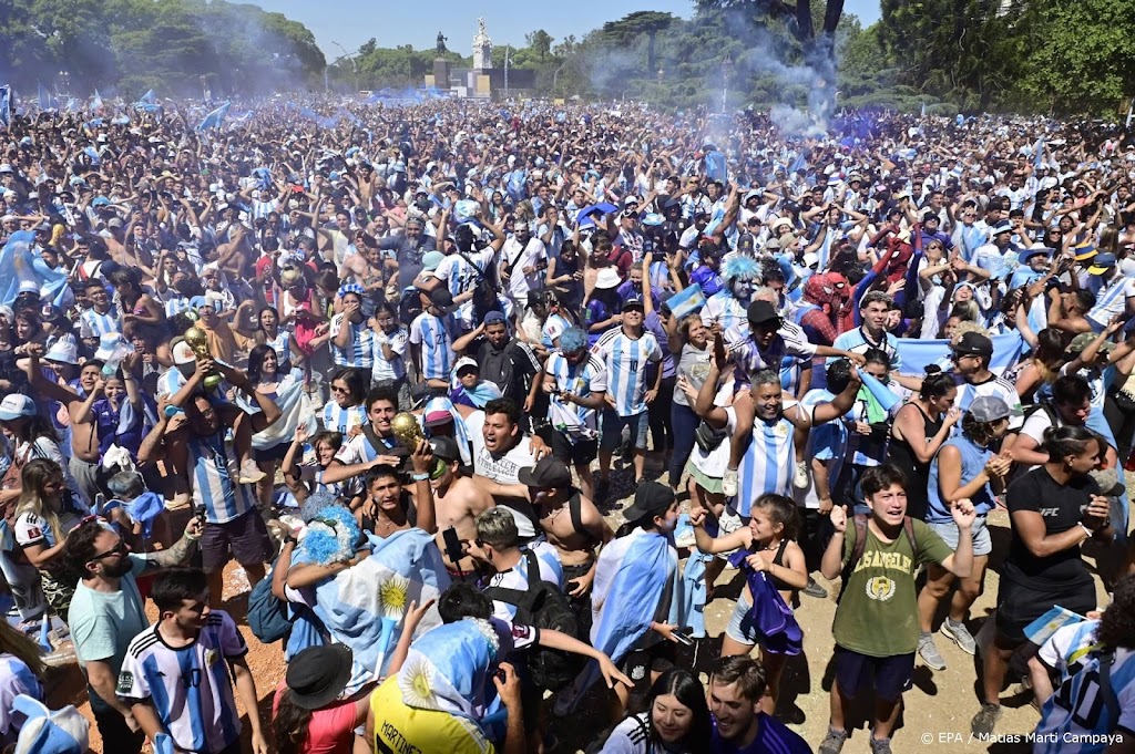 Explosie van vreugde in Buenos Aires na Argentijnse wereldtitel