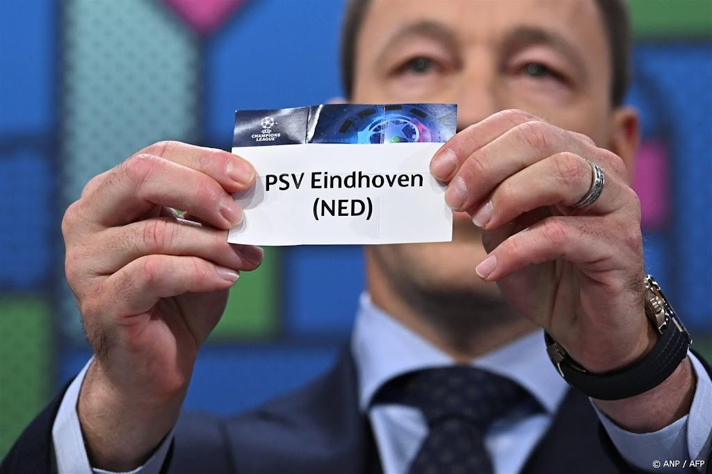 PSV op 20 februari tegen Borussia Dortmund, return op 13 maart