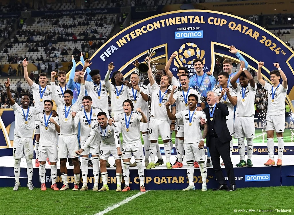Real Madrid pakt in succesjaar ook Intercontinental Cup