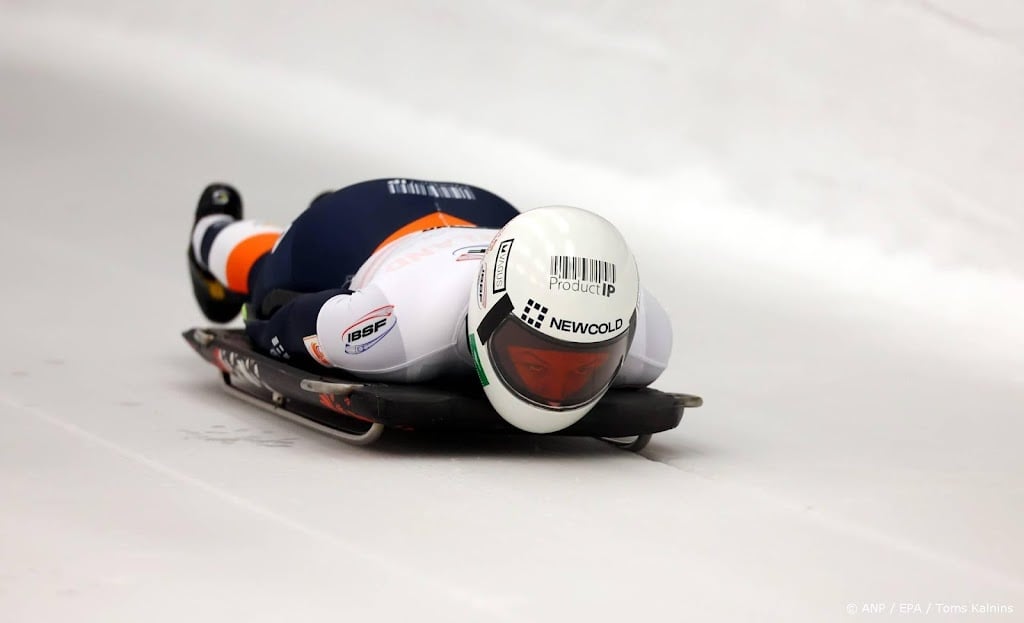 Skeletonster Bos op vijfde plaats bij wereldbeker in Sigulda