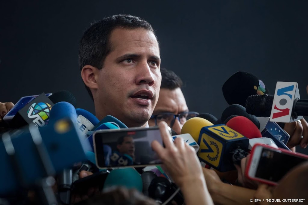 Venezolaanse oppositieleider Guaidó ontmoet Pompeo