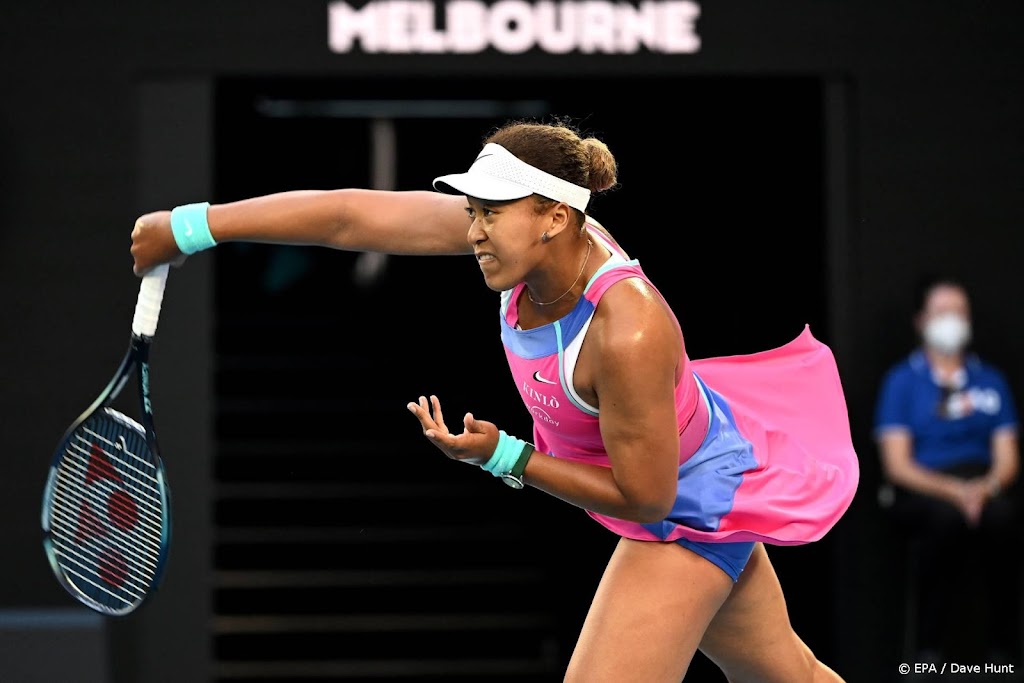 Osaka vlot naar derde ronde Australian Open