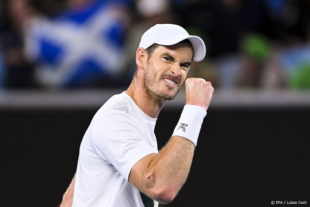 Tennisser Murray knokt zich in opnieuw vijf sets naar derde ronde