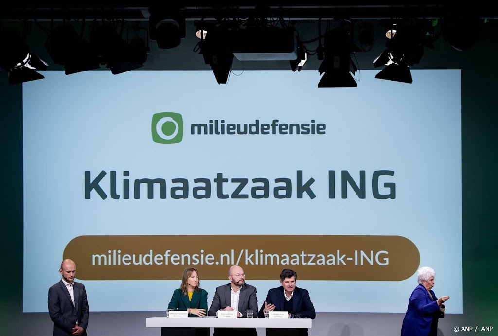 ING bij winnaars op beurs ondanks klimaatzaak tegen bank