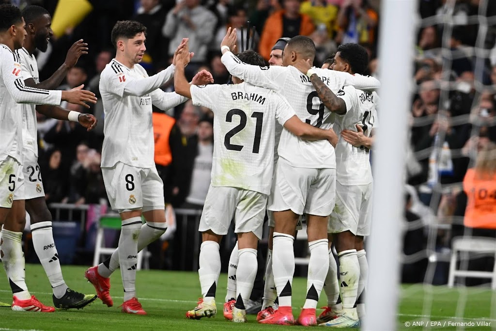 Real Madrid na zege op Las Palmas weer aan kop van La Liga 