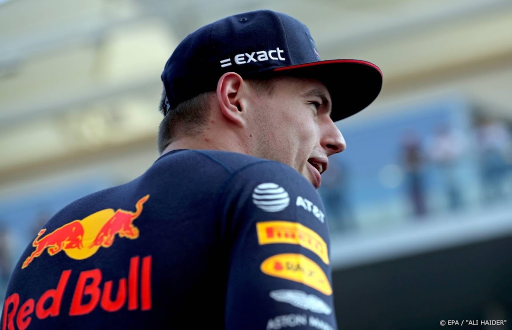 Verstappen begonnen aan eerste testdag