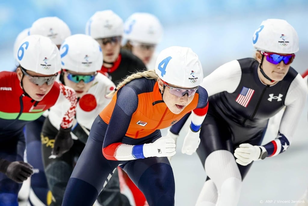 Schouten en Groenewoud bereiken op Spelen finale massastart