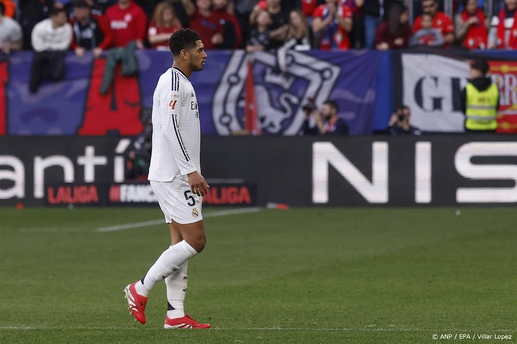 Verweer Real Madrid onvoldoende: Bellingham twee duels geschorst