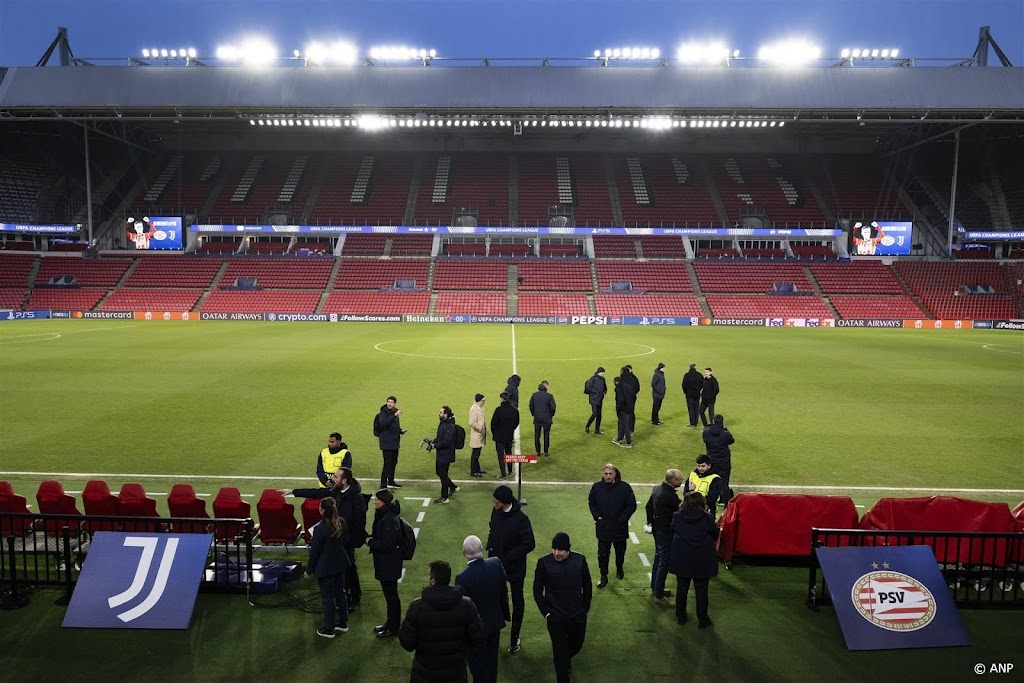 Politie fouilleert ruim 250 man rond PSV-Juventus, een aanhouding