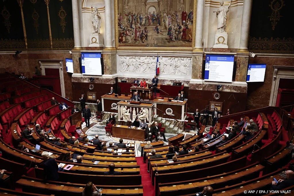 Frans parlement verwerpt motie van wantrouwen tegen premier