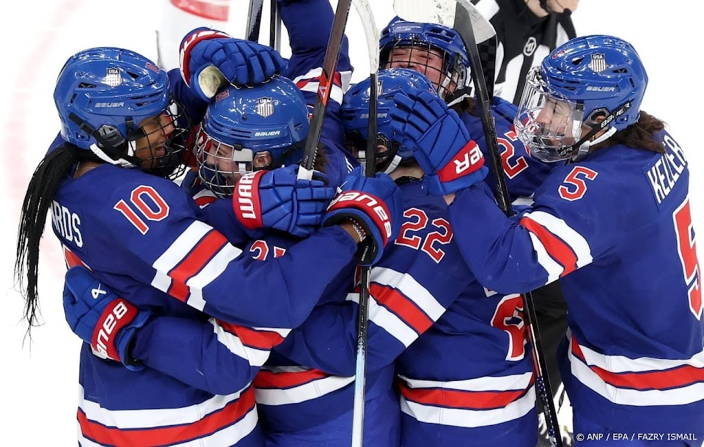 IJshockeysters VS verslaan Canada in olympische finale