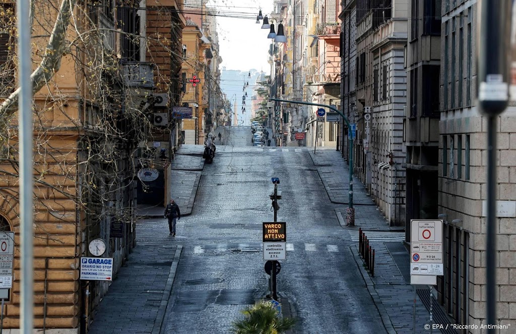 Noodmaatregelen Italië stoppen niet op 3 april