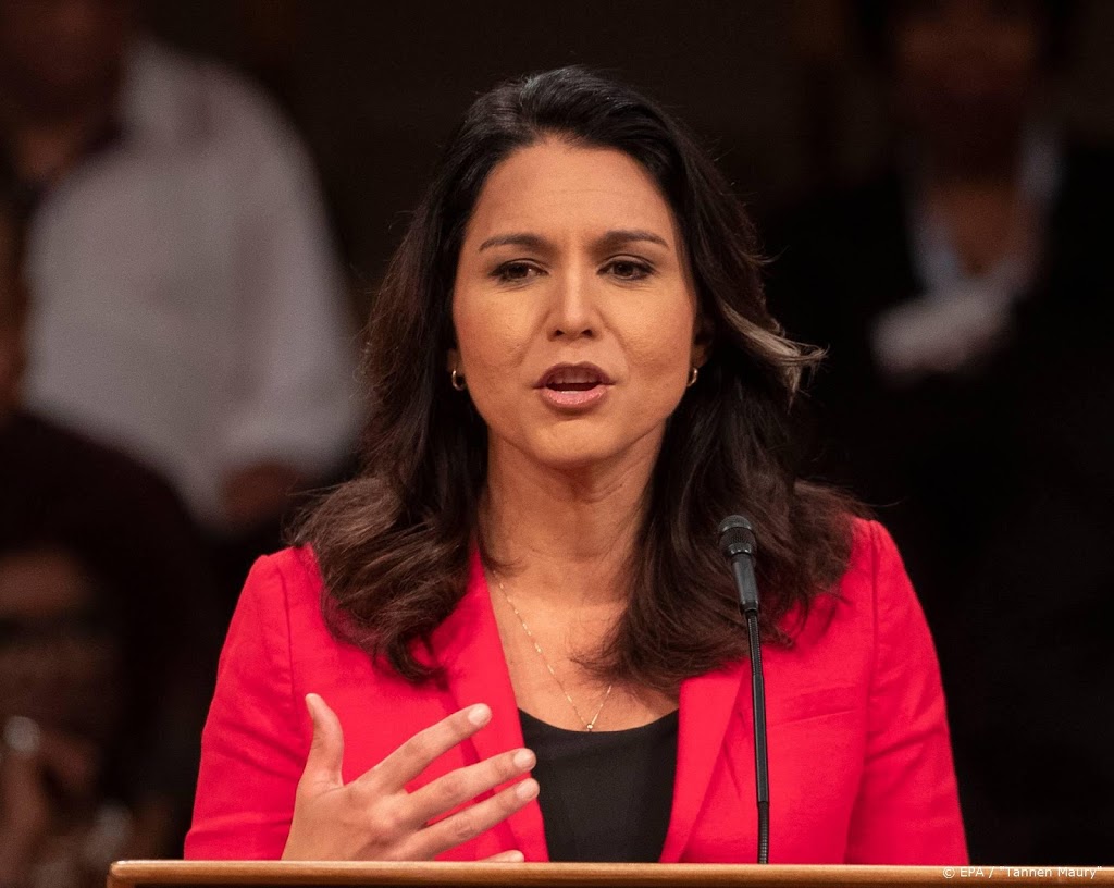Democraat Gabbard geeft op in race voor nominatie presidentschap 