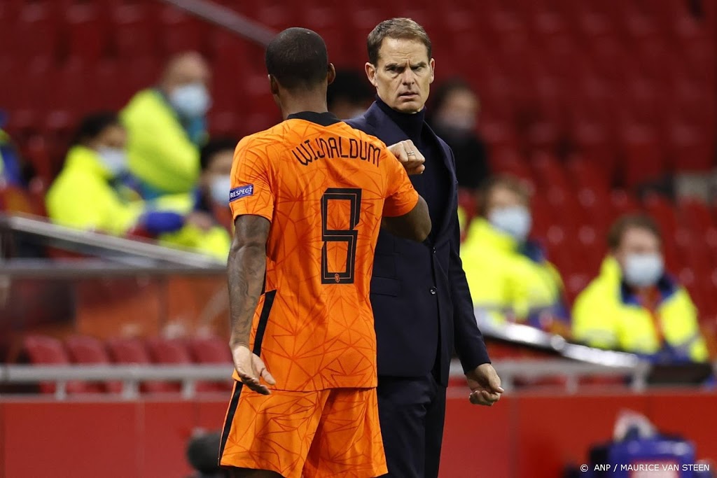 De Boer geeft selectie Oranje voor start WK-kwalificatie vrij 