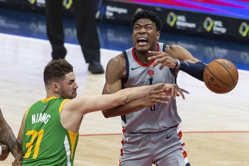 Koploper Utah Jazz verliest in NBA ook van Washington Wizards