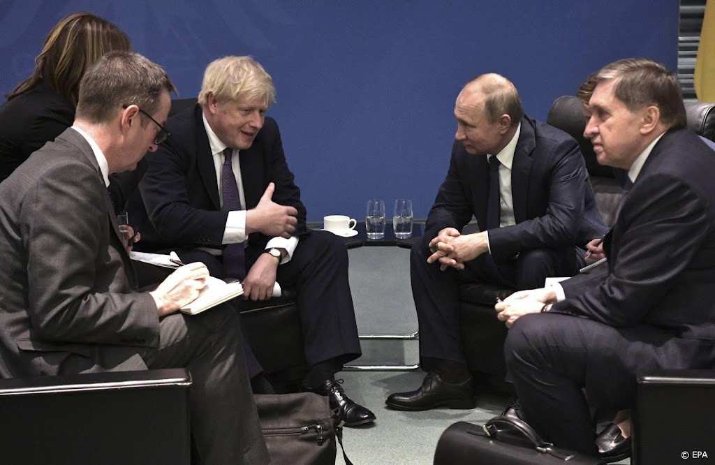Johnson wil banden met Poetin niet normaliseren na oorlog