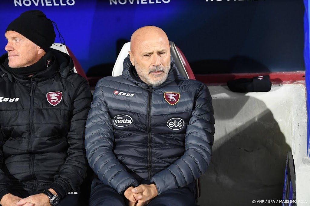Salernitana benoemt vierde trainer in één seizoen