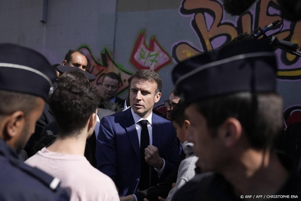 Macron plotseling in Marseille voor slag tegen drugsmisdaad