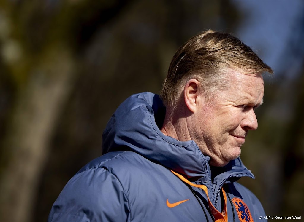Koeman hoopt dat Oranje onder Spaanse druk kan uitkomen 
