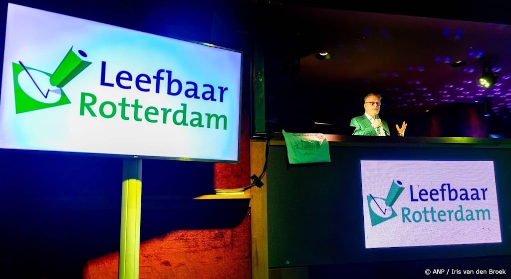 Tussenstand: Leefbaar en GL-PvdA de grootsten in Rotterdam
