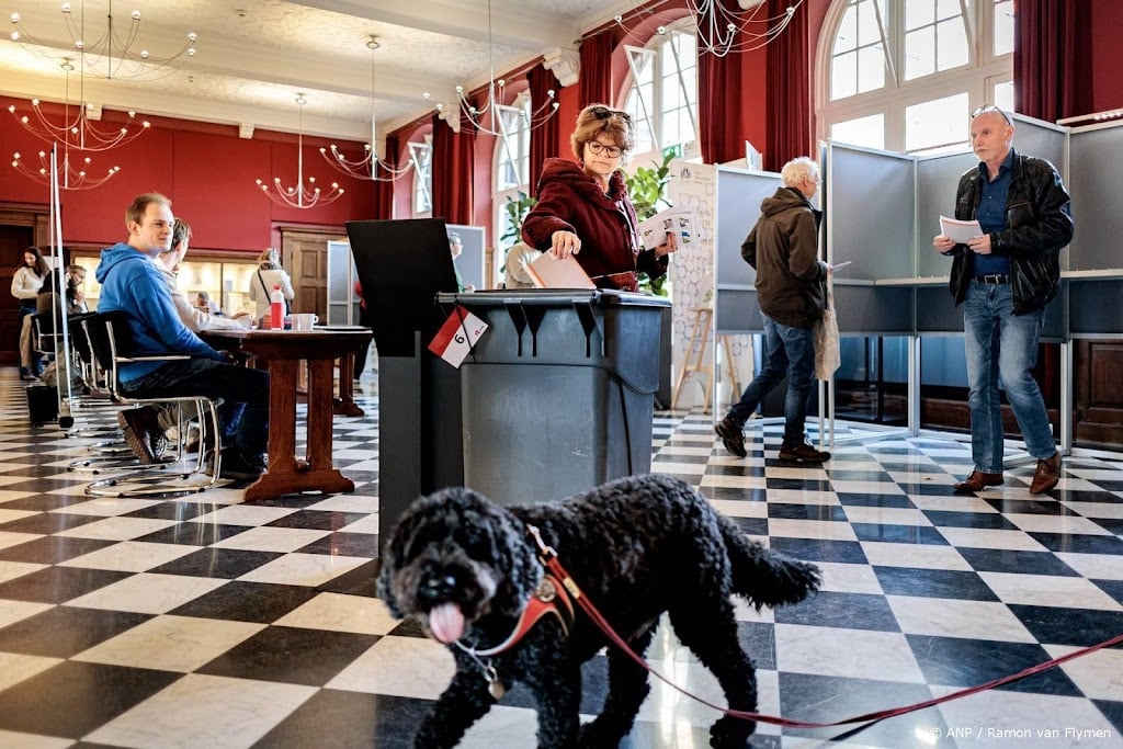 Landelijke opkomst gemeenteraadsverkiezingen 53,7 procent