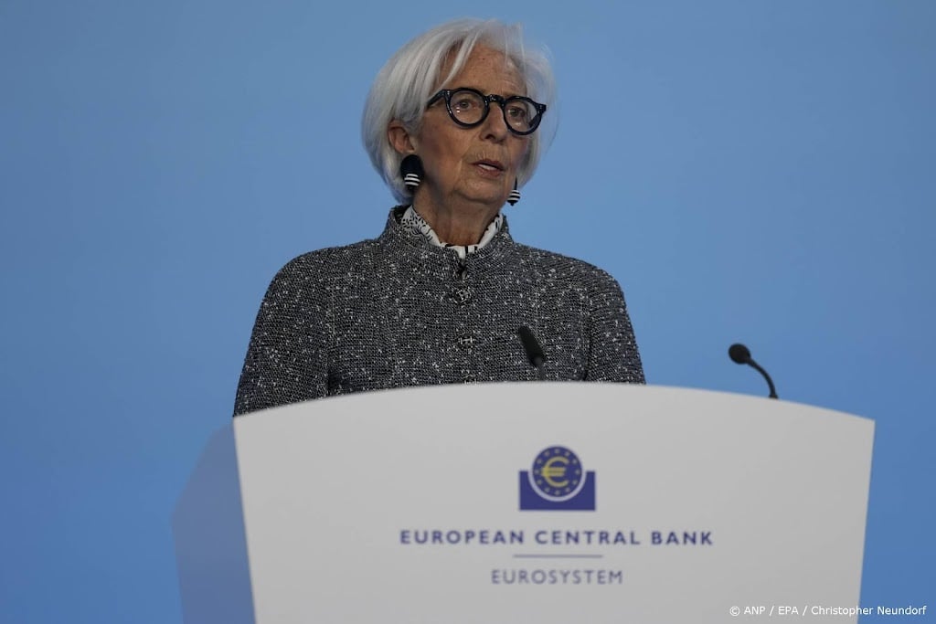 Lagarde: eurozone is ondanks oorlog goed gepositioneerd