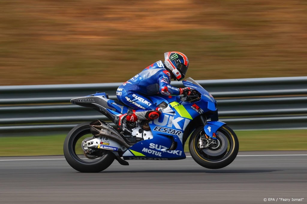 Spaanse motorcoureur Rins langer bij Suzuki