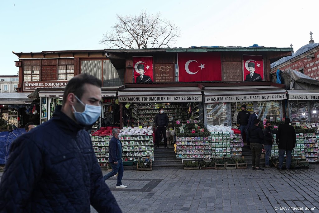 Aantal besmettingen Turkije blijft flink stijgen