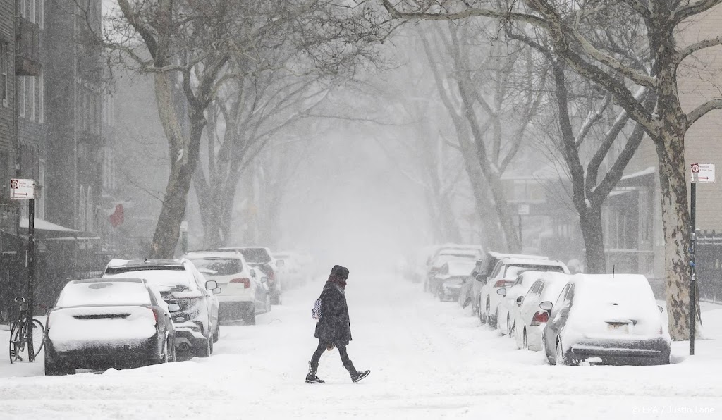 Late sneeuwstorm zorgt voor overlast in noordoosten VS