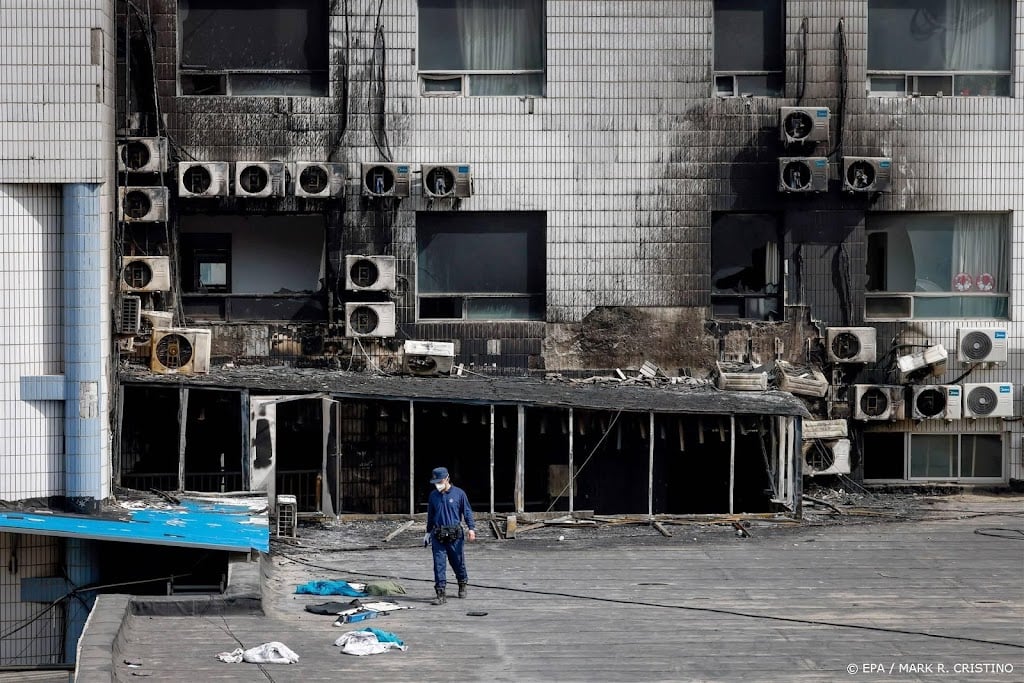Bijna dertig doden door ziekenhuisbrand in Beijing