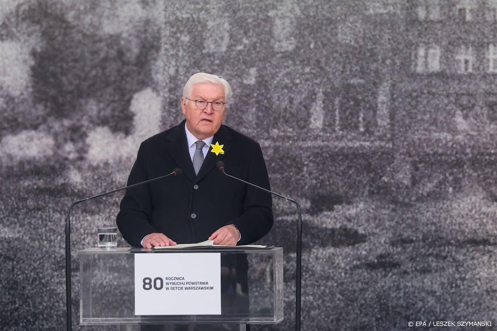 Duitse president vraagt vergeving bij herdenking opstand Warschau
