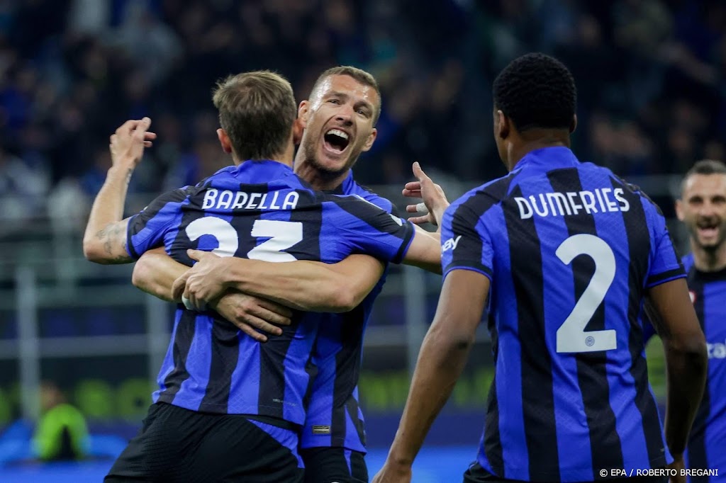 Internazionale wacht halve finale tegen Milan na 3-3 tegen Benfica