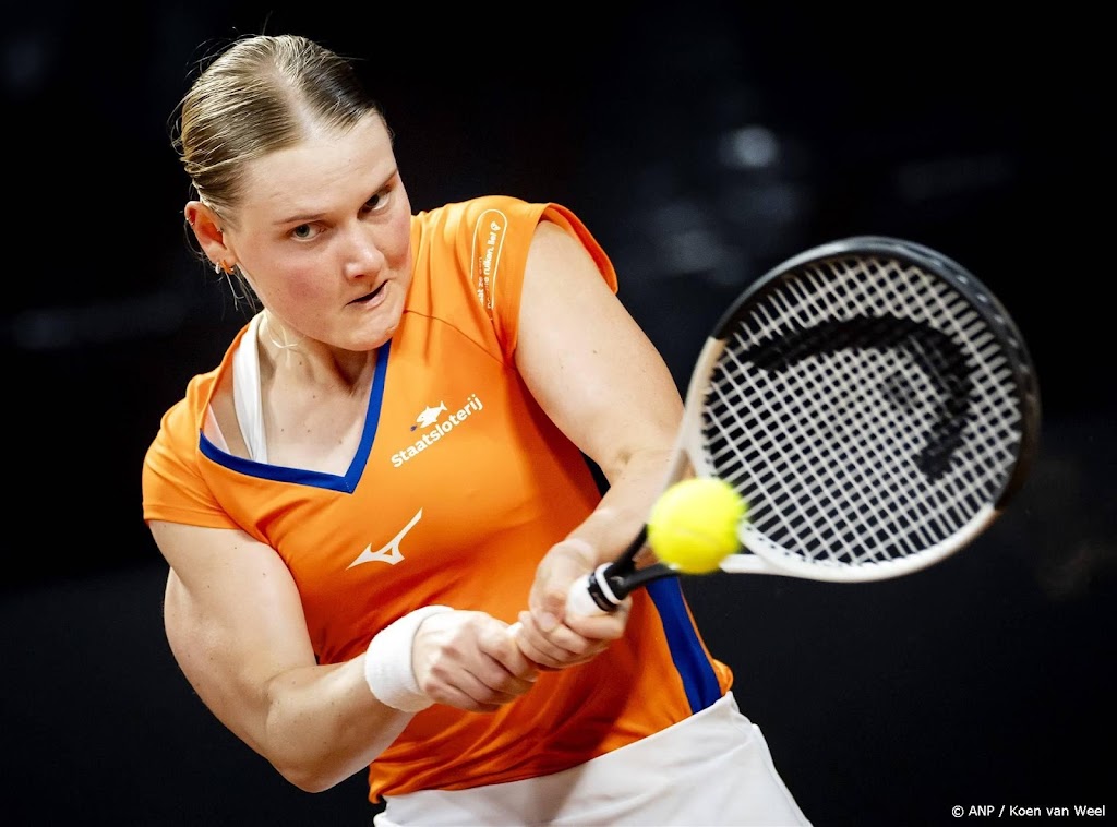 Tennisster Lamens strandt in halve finale Rouen